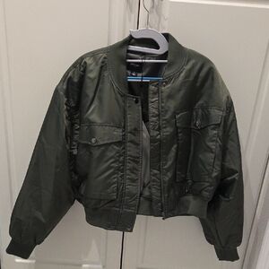 Brand New - Nasty Gal Khaki Green Jacket